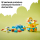 LEGO DUPLO 10448 3w1 zwierzątka na kółkach - 1331605 - zdjęcie 6